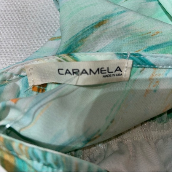 Carmela Halter High Neck Band Romper Size - Picture 6 of 6